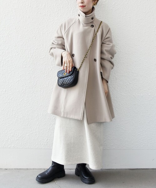 「SHIPS any」 コート 38 ベージュ レディース_画像3