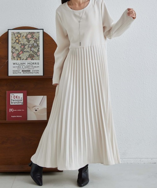 MAISON DE THERESE（メゾン ド テレーズ） ワンピース プリーツ加工
