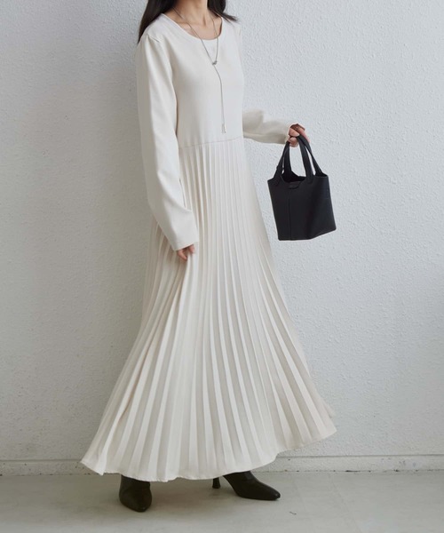 MAISON DE THERESE（メゾン ド テレーズ） ワンピース プリーツ加工