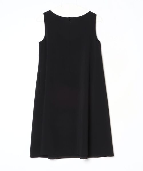 「Demi-Luxe BEAMS」 ノースリーブワンピース 38 ブラック レディース_画像2