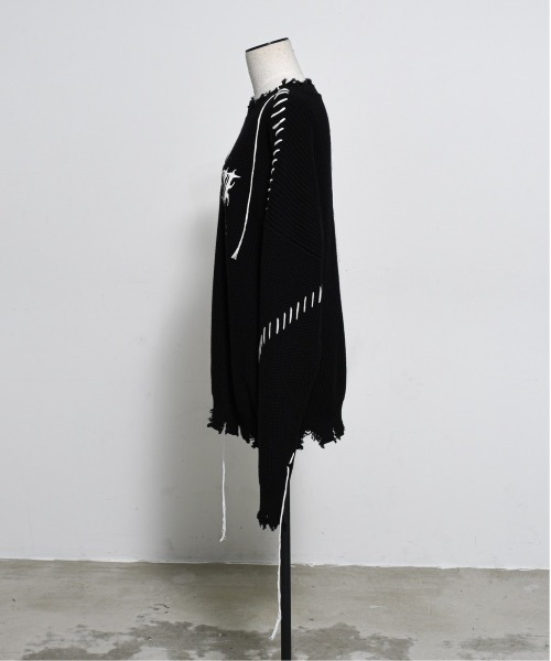 「REFLEM」 長袖ニット FREE ホワイト レディース_画像2