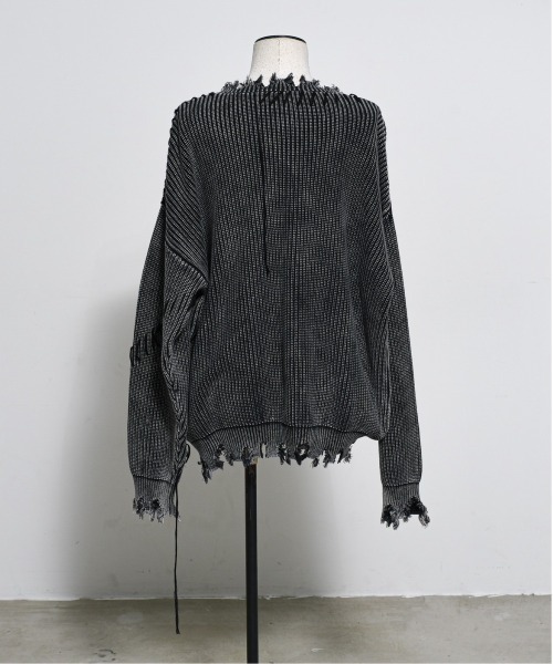 「REFLEM」 長袖ニット FREE ホワイト レディース_画像7