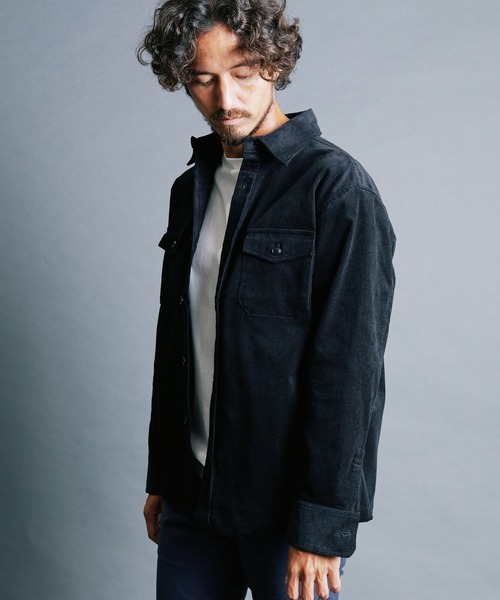 「Magine」 長袖シャツ 44 ブラック メンズ_画像3