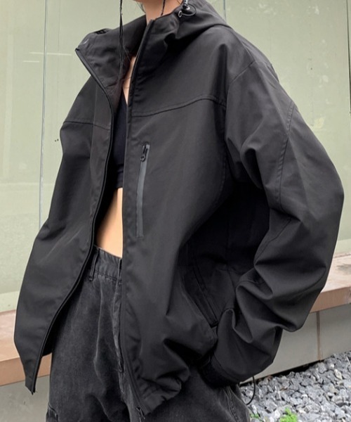 「SEN TOKYO」 マウンテンパーカー M ベージュ レディース_画像4