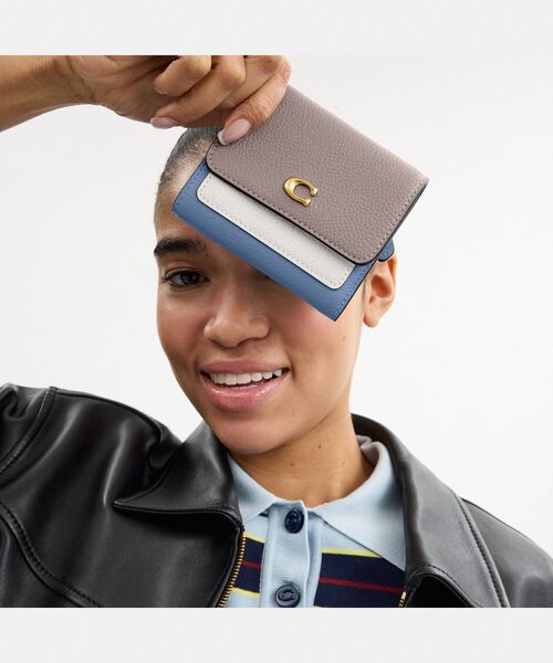 COACH（コーチ） 財布 ミラ スモール フラップ ウォレット・カラー
