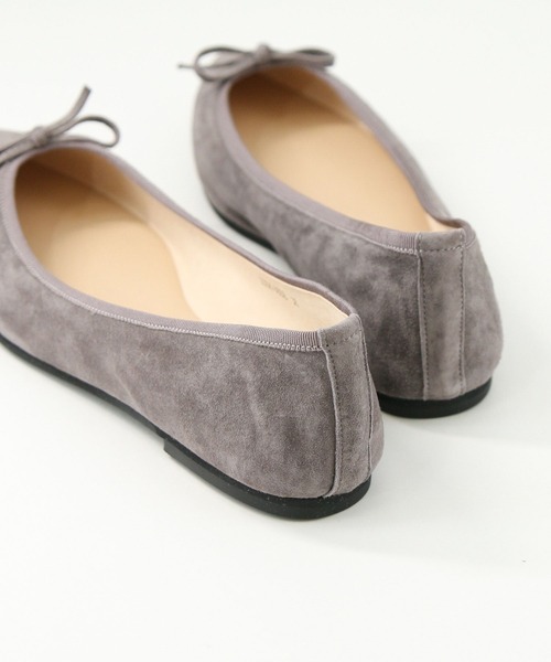 「ATELIER BRUGGE」 フラットパンプス 37 グレー レディース_画像7