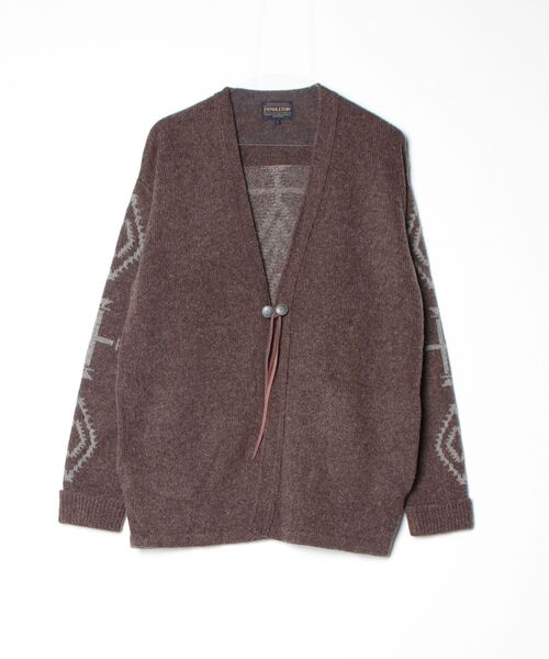 PENDLETON（ペンドルトン） ニットカーディガン LARGE ブラウン メンズ