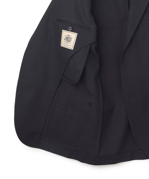 ジャケット テーラードジャケット 驚くほど軽い「JAPAN CRAFT CLOTH」 サマーメッシュ ブレザー / 銀釦 / 3B / 背抜き メンズの画像