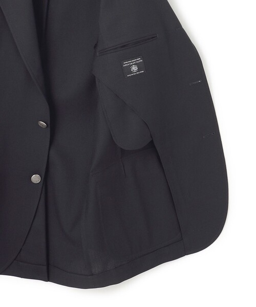ジャケット テーラードジャケット 驚くほど軽い「JAPAN CRAFT CLOTH」 サマーメッシュ ブレザー / 銀釦 / 3B / 背抜き メンズの画像