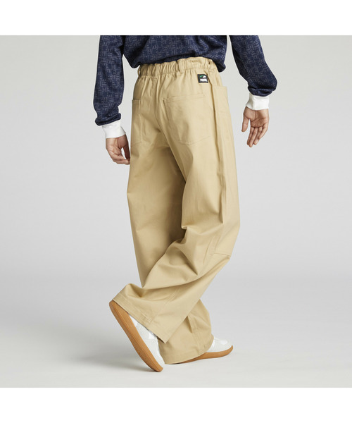 「PUMA」 イージーパンツ X-LARGE ブラック メンズ_画像2