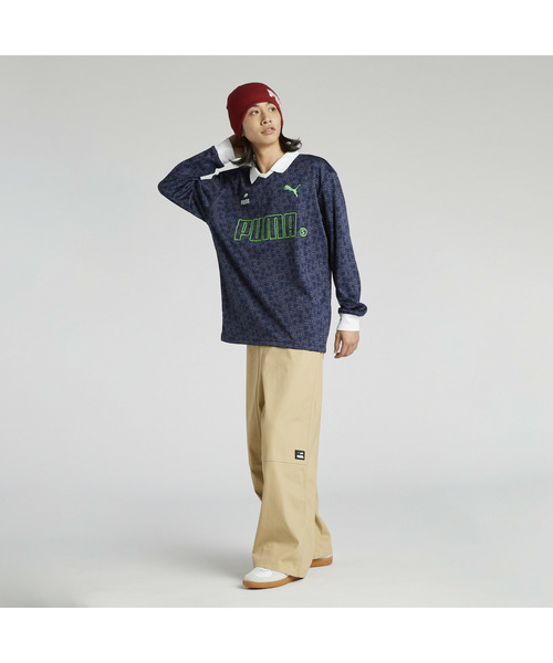 「PUMA」 イージーパンツ X-LARGE ブラック メンズ_画像3