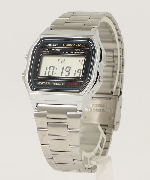 CASIO（カシオ） デジタル腕時計 FREE シルバー メンズ : ZOZOTOWN