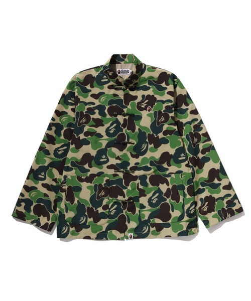 A BATHING APE (ア ベイシング エイプ) カモ柄ナイロンジャケット A