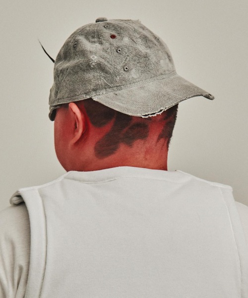 JIAN YE（ジェンイェ） キャップ 帽子 朱点童子 CAP メンズ : ZOZOTOWN