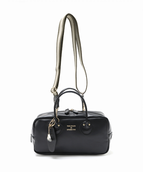 ルク様ヤングアンドオルセン　フレームワーク別注　ミニボストン　2way ショルダ YOUNG&OLSEN FRAMeWORK 別注 ミニボストンバッグ 2WAY