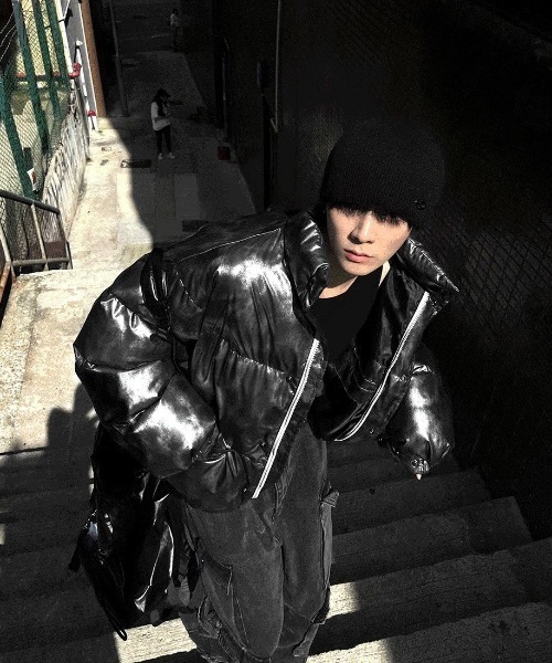 COSYHARU（コシハル） ダウンジャケット ダウン メタルカラーセミ