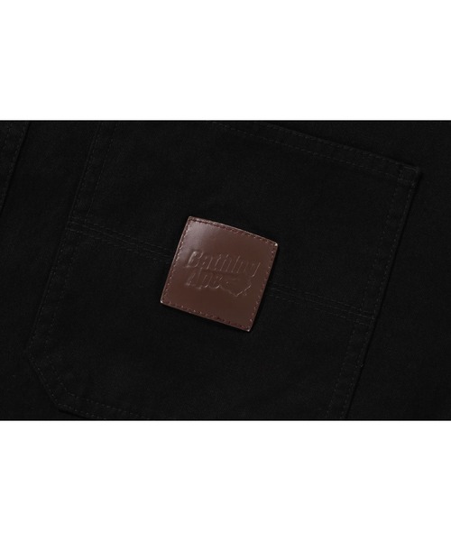 シャツ BATHING APE LOGO CANVAS LS WORK SHIRT メンズの画像