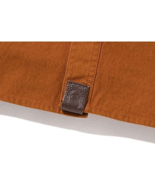 シャツ BATHING APE LOGO CANVAS LS WORK SHIRT メンズの画像