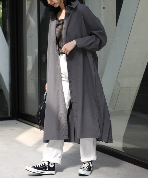 「MAISON BREEZE」 長袖ワンピース FREE ベージュ レディース_画像5