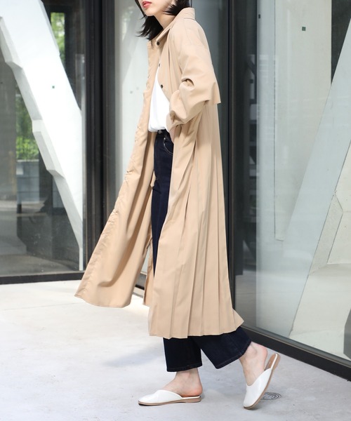 「MAISON BREEZE」 長袖ワンピース FREE ベージュ レディース_画像7