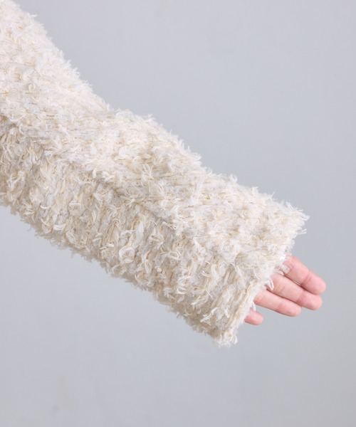 pual ce cin 「PUAL CE CIN」 ツイードジャケット FREE ブラック