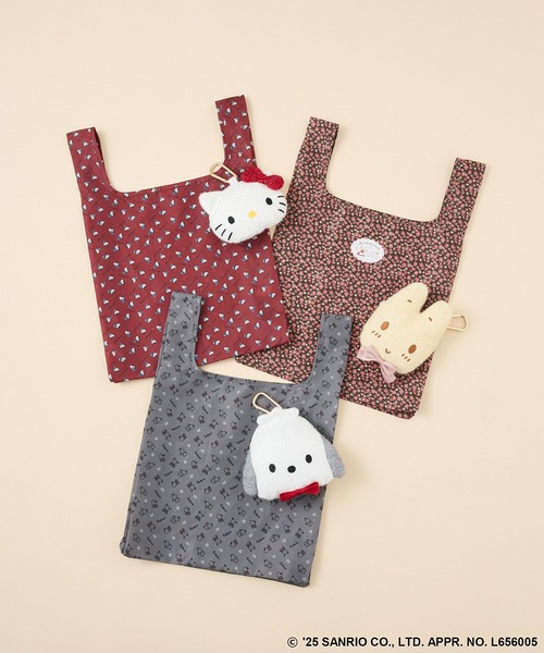 sanrio（サンリオ） エコバッグ ポーチ付エコバッグ : ZOZOTOWN Yahoo