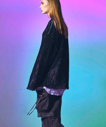 「MAISON SPECIAL」 長袖ニット 1 ホワイト メンズの画像8