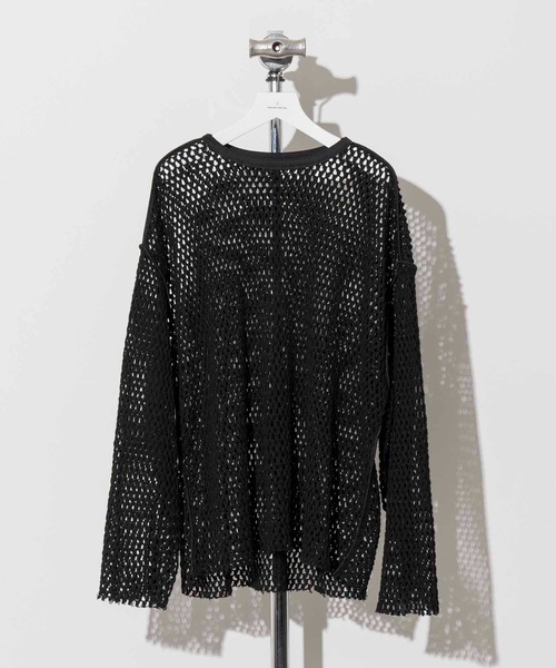 「MAISON SPECIAL」 長袖ニット 1 ホワイト メンズの画像10