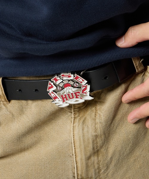 HUF（ハフ） ベルト HUF X EVISEN HUFUJI BUCKLE BELT メンズ