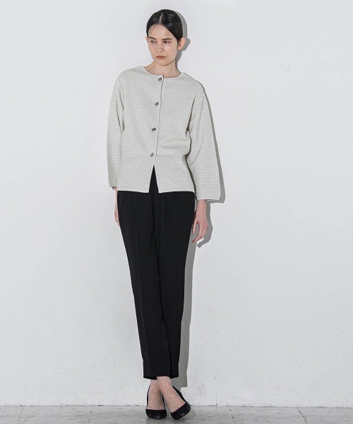 「la.f…」 スラックス 7号 ベージュ レディース_画像5