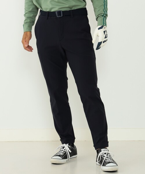 【中古美品】ビームスゴルフ　メンズXL サイドジップ　ストレッチパンツ　ネイビー BEAMS GOLF（ビームス ゴルフ） パンツ X-LARGE ネイビー メンズ