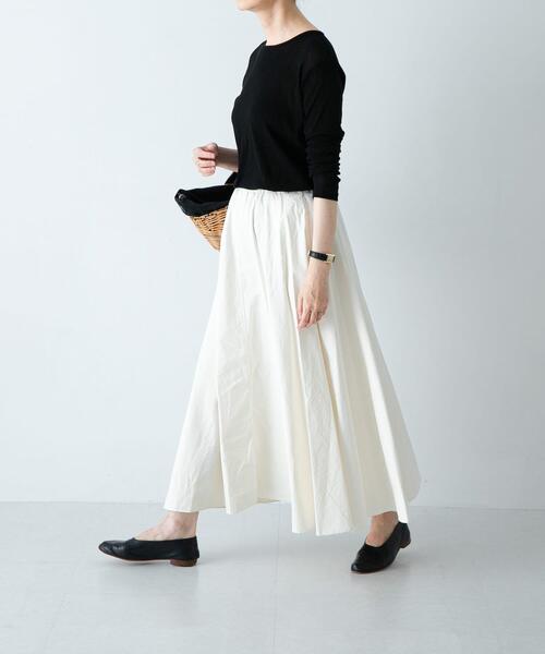 かぐれ フレアスカート FREE オフホワイト レディース : ZOZOTOWN