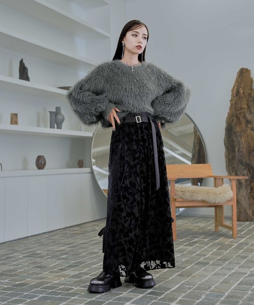 HARE（ハレ） フレアスカート FREE カーキ レディース : ZOZOTOWN