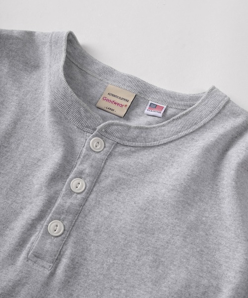 「Goodwear」 長袖Tシャツ M ホワイト メンズ_画像4
