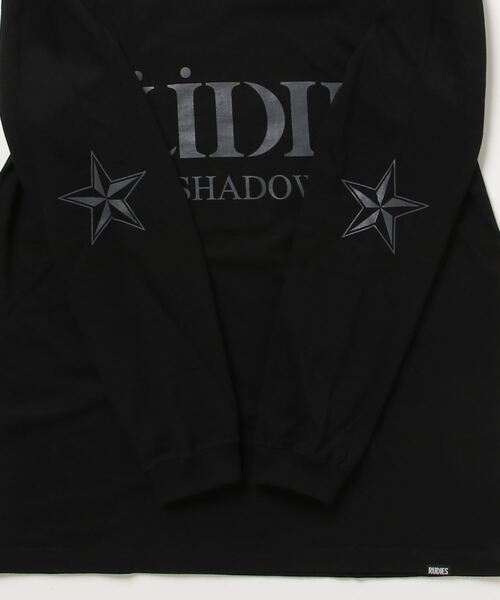 「RUDIE'S」 長袖Tシャツ X-LARGE ブラック メンズ_画像3