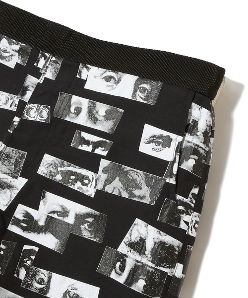 「CRIMIE」 チノパンツ「JIMMYZコラボ」 L ブラック×ホワイト メンズ_画像4