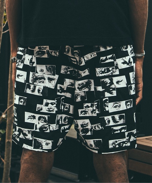 「CRIMIE」 チノパンツ「JIMMYZコラボ」 L ブラック×ホワイト メンズ_画像9