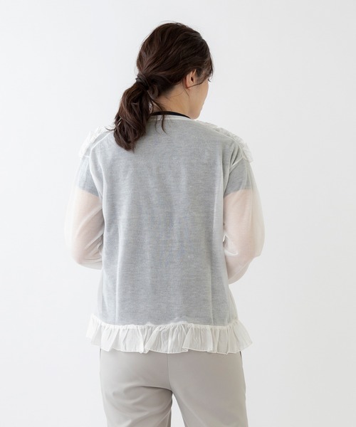 「Sono」 カーディガン 1 ブラック レディース_画像3