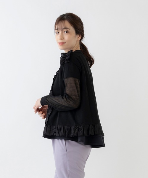 「Sono」 カーディガン 1 ブラック レディース_画像5