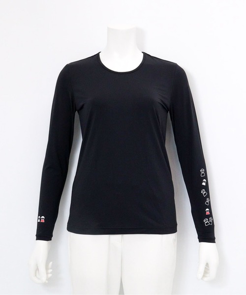 Picone CLUB（ピッコーネクラブ） tシャツ ピコ柄クルーネックUV冷感
