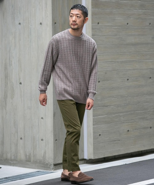 「URBAN RESEARCH ROSSO MEN」 チノパンツ MEDIUM ベージュ メンズ_画像8