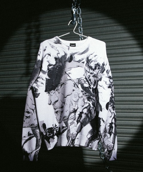 HUF（ハフ） セーター ニット MGS2 CREWNECK SWEATER メンズ