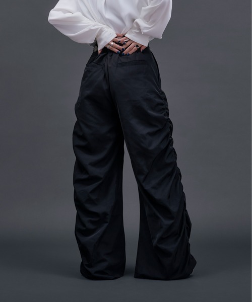 「Ellno Loset」 パンツ MEDIUM ブラック メンズ_画像5