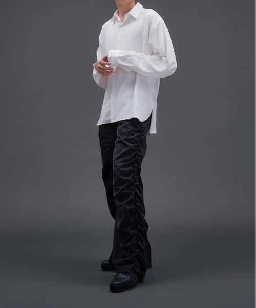 「Ellno Loset」 パンツ MEDIUM ブラック メンズ_画像8