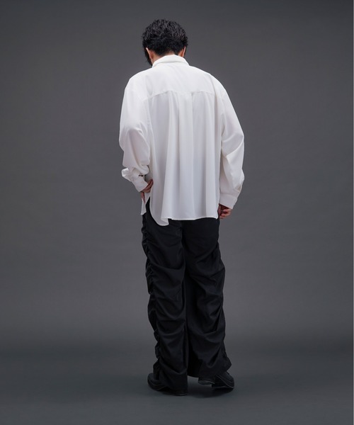 「Ellno Loset」 パンツ MEDIUM ブラック メンズ_画像9