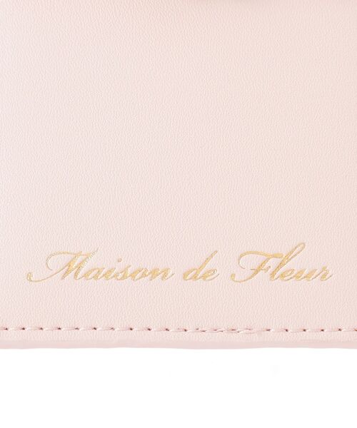Maison de FLEUR（メゾンドフルール） パスケース リール付きビジュー