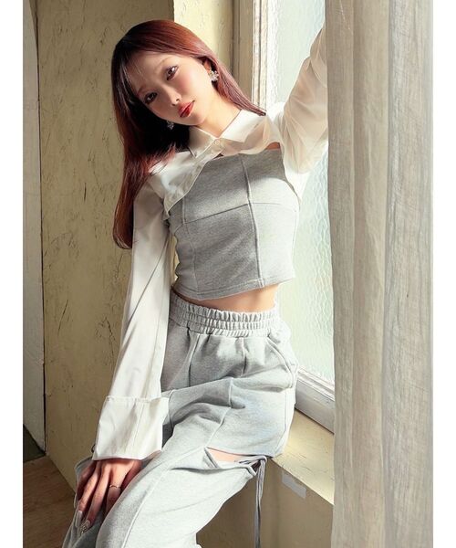 RESEXXY（リゼクシー） tシャツ シャツドッキングトップス