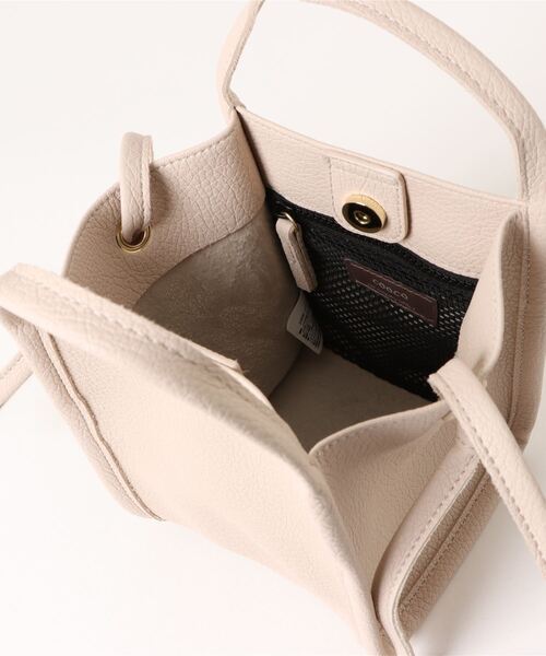 「COOCO」 2WAYバッグ 9 ライトグレー レディース_画像5