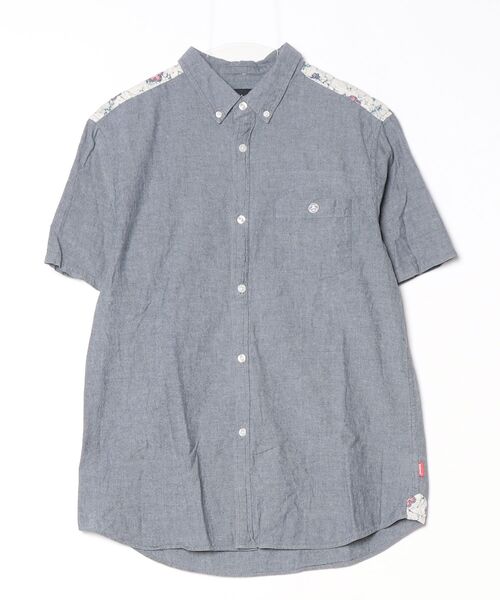 STUSSY（ステューシー） 半袖シャツ M グレー メンズ : ZOZOTOWN Yahoo