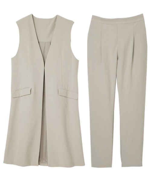 「RANAN」 セットアップ S グレー レディース_画像2